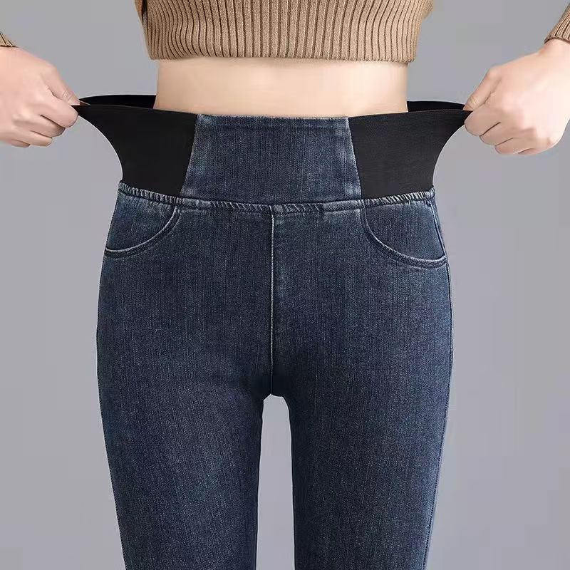 📢🎉50%Rabatt!!!🛍️✨Damen elastische Skinny Jeans mit hohem Bund