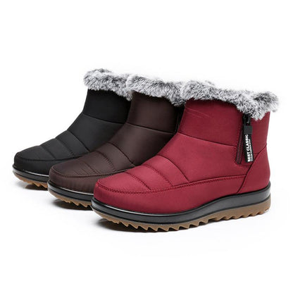 Winterfeindliche warme Baumwollstiefel der Frauen winterfest